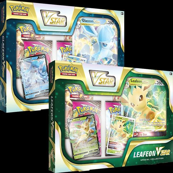 Pokmon TCG: Leafeon VSTAR and Glaceon VSTAR Special Collections, Hobbies & Toys, Toys & Games on Carousell Pokmon TCG: Leafeon VSTAR and Glaceon VSTAR Special Collections, Hobbies & Toys, Toys & Games on Carousell