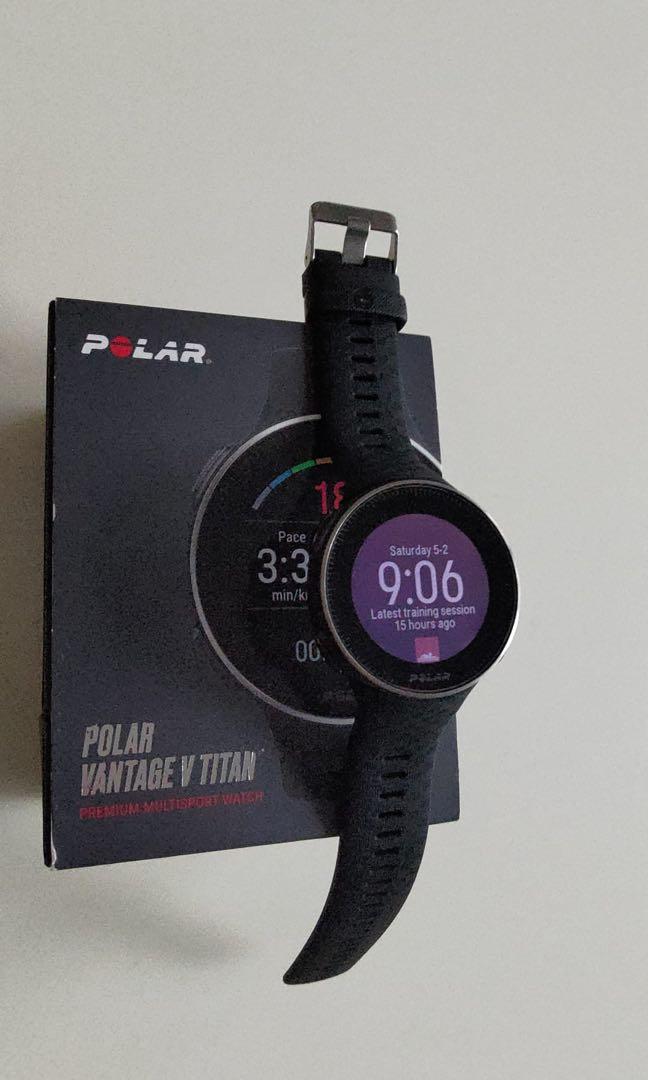 Polar vantage v sales titanium