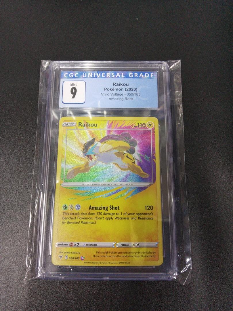 CGC - Mint - 9 - 2022 - Pokemon - Brilliant Stars - Raikou V