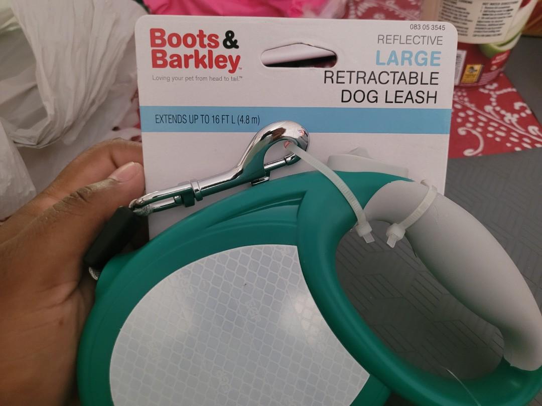 boots and barkley retractable dog leash