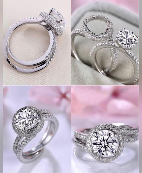 Wedding ring insert sets online