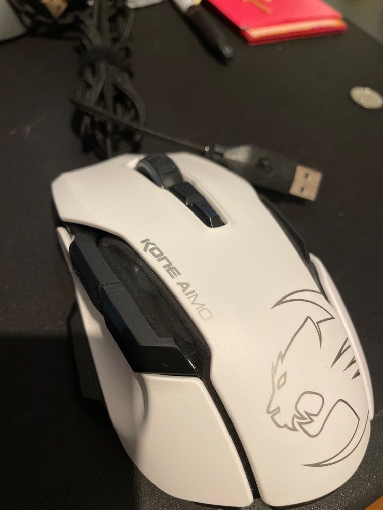 Roccat Kone Aimo Computers Tech Parts Accessories Mouse Mousepads On Carousell