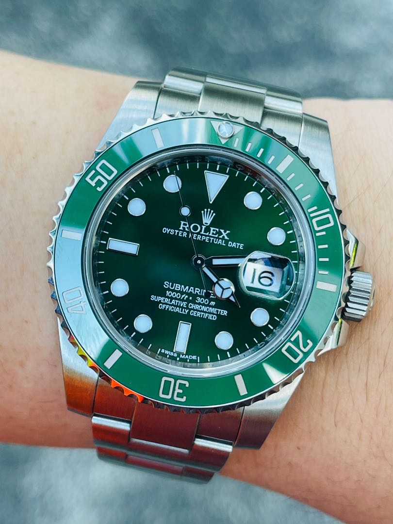 rolex hulk gmt master
