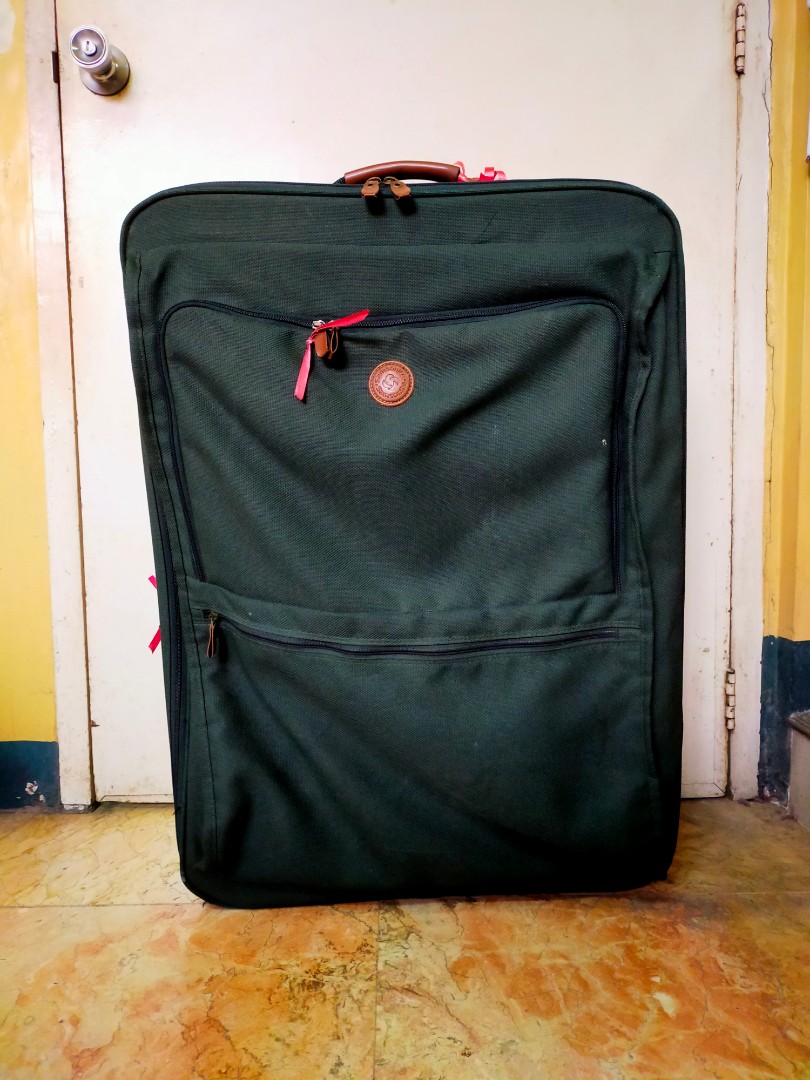 Samsonite ultralite 2 Green Canvas Travel Luggage Large Hobbies