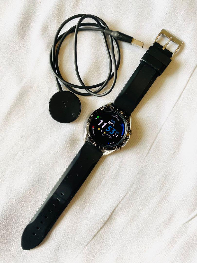 Samsung Galaxy Watch 3 45mm With Charger Mobile Phones Gadgets Wearables Smart Watches On Carousell