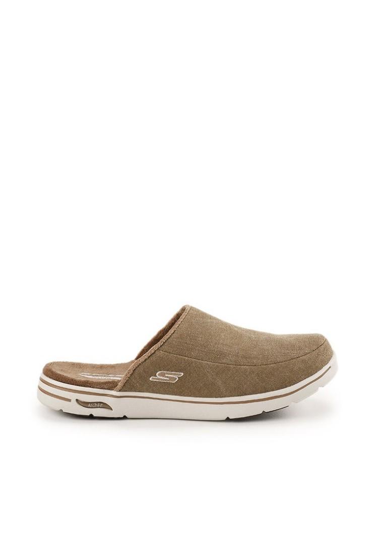 sandal mule pria Skechers Arch Fit 