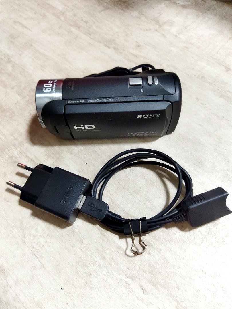 Sony HandyCam HDRCX405 with 64 GB Memory Card, Photography, Video