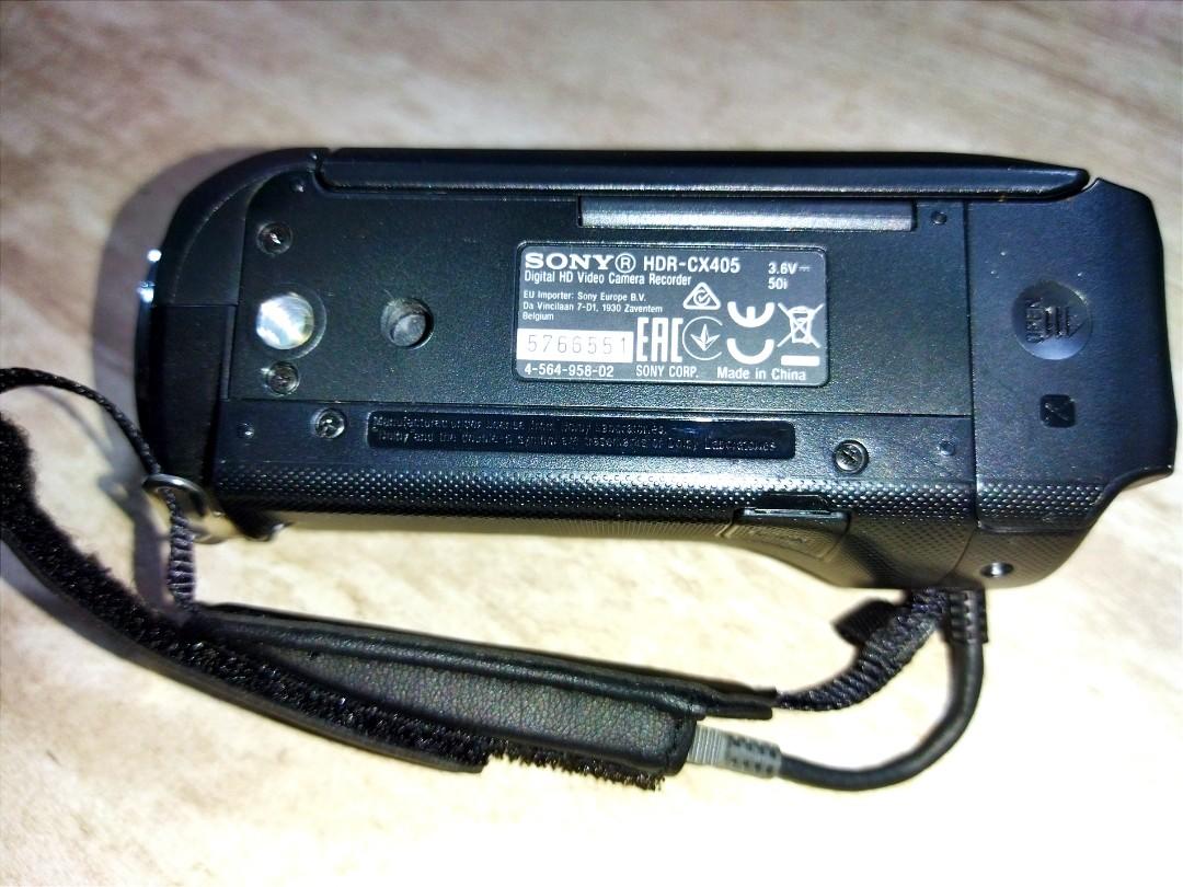 Sony HandyCam HDRCX405 with 64 GB Memory Card, Photography, Video