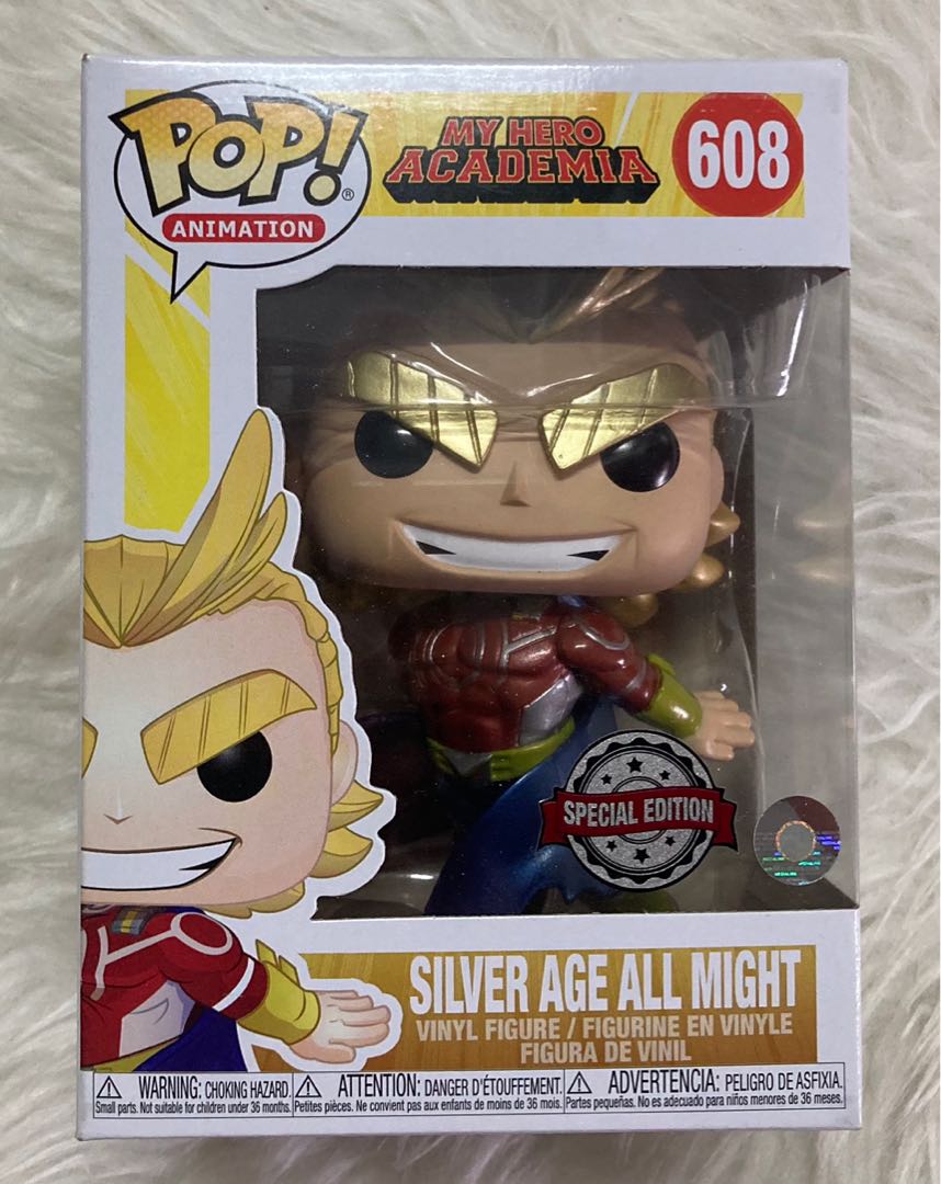 All might new arrivals metallic funko pop