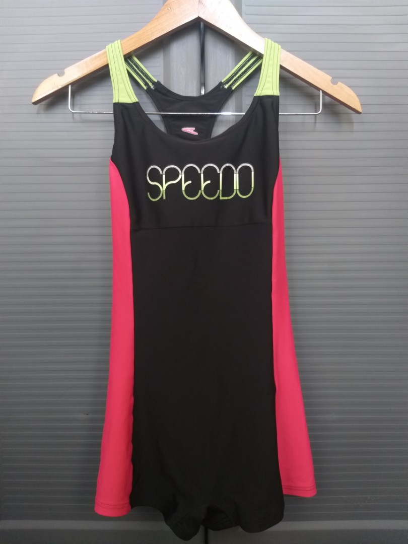 Speedo Boyleg One Piece Swimsuit, Women's Fashion, Swimwear, Bikinis