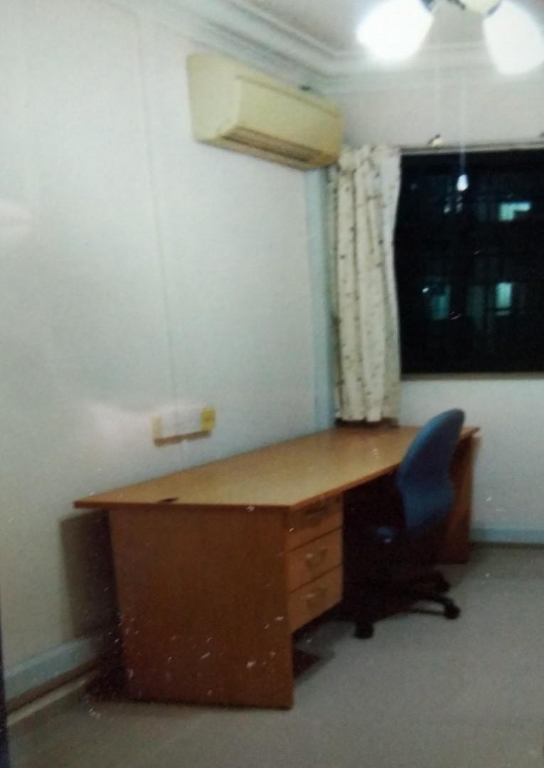 Study table (Category: Tables & Sets) located in Singapore. Submitted by susisan (Listing ID 1141845748, Image 1). Description: 180x74cm. standard height. please arrange your transport at Holland close.