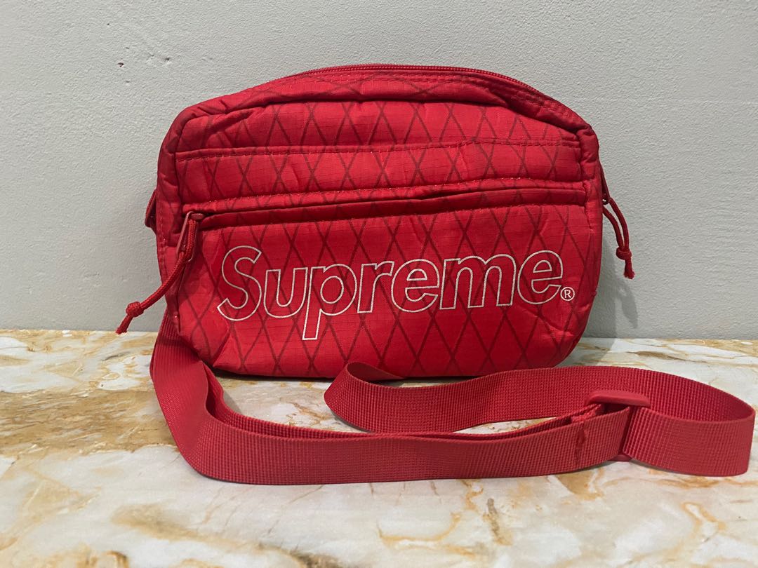 SUPREME FW18 SHOULDER Men s Fashion Bags Sling Bags on Carousell