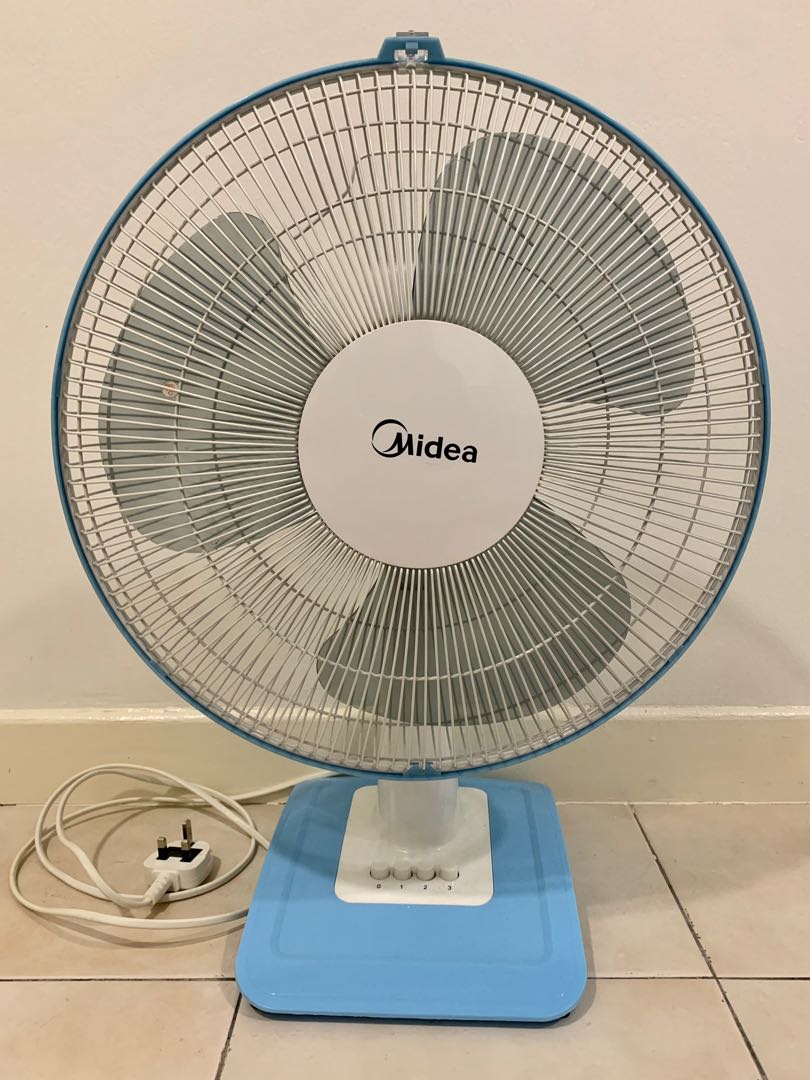 Table Fan Desk Fan Midea Home Furniture Furniture On Carousell