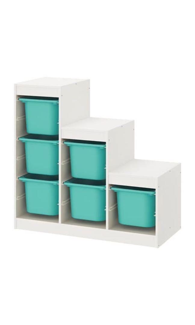 Toy storage (Ikea TROFAST), Furniture & Home Living, Furniture, Shelves