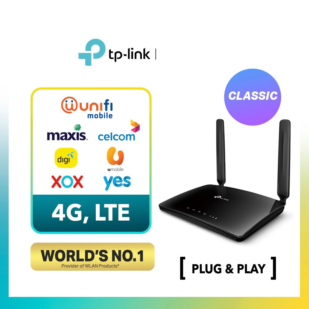 Tp Link 300mbps 4g Lte Wireless Wifi Modem Router Direct Sim Card Electronics Computer Parts Accessories On Carousell