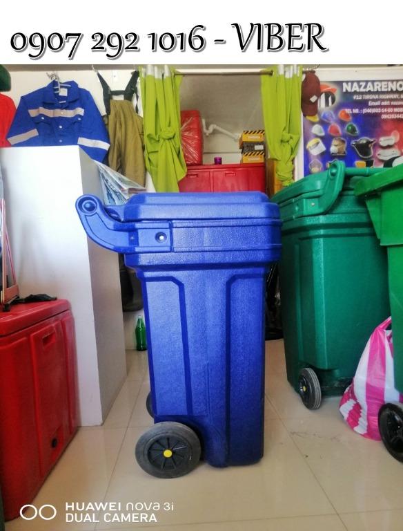 trash bin 47 Roller king, Furniture & Home Living, Cleaning & Homecare