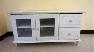 TV Rack with Cabinets and Drawers
