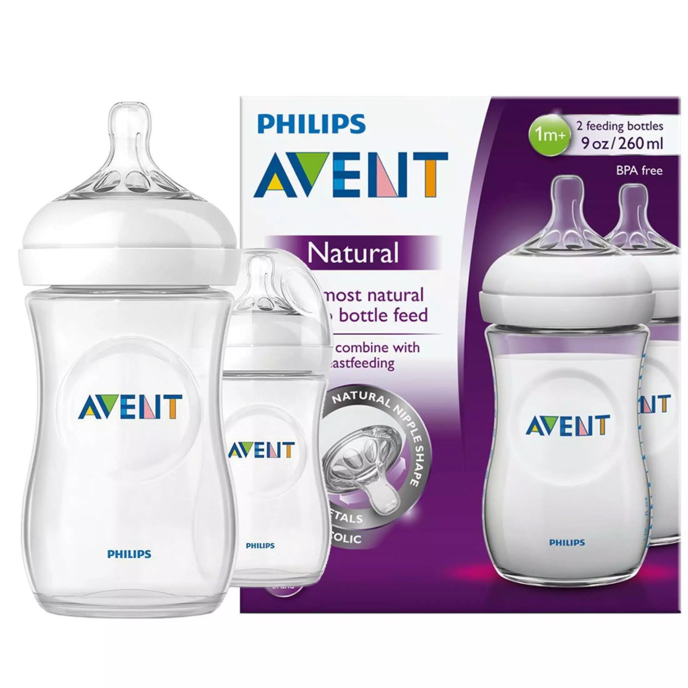 Philips avent 260ml bottle top twin pack