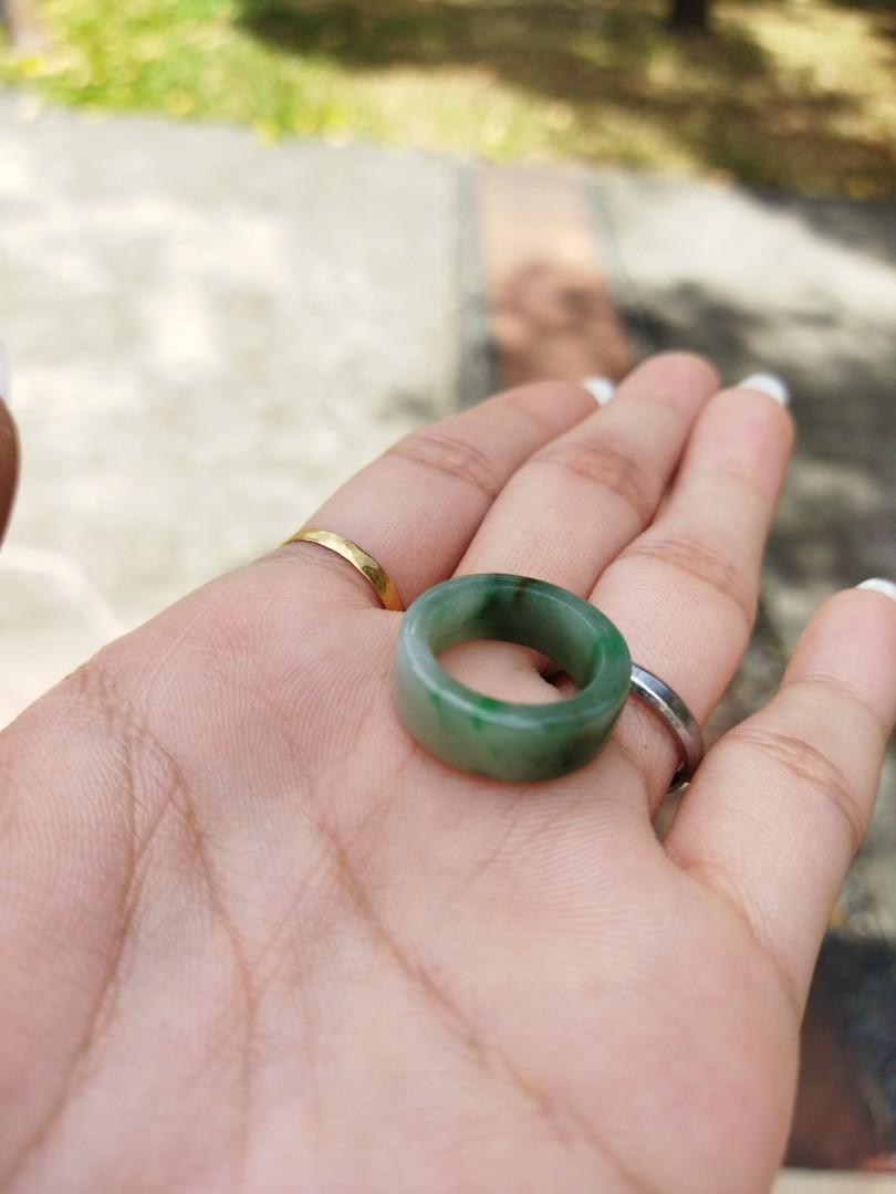 Mens jade cheap pinky ring