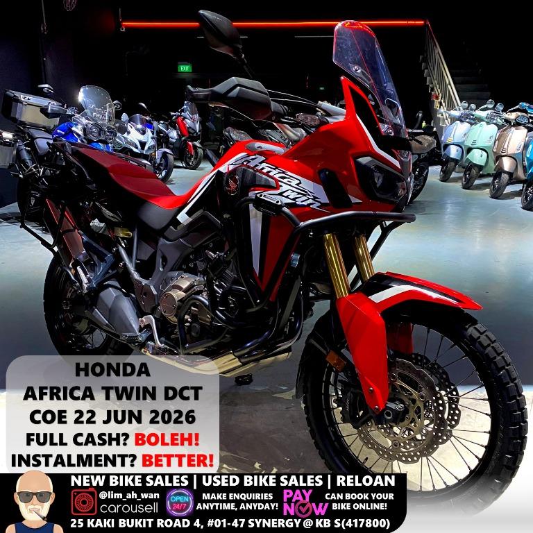 Used honda africa twin dct for sale sales