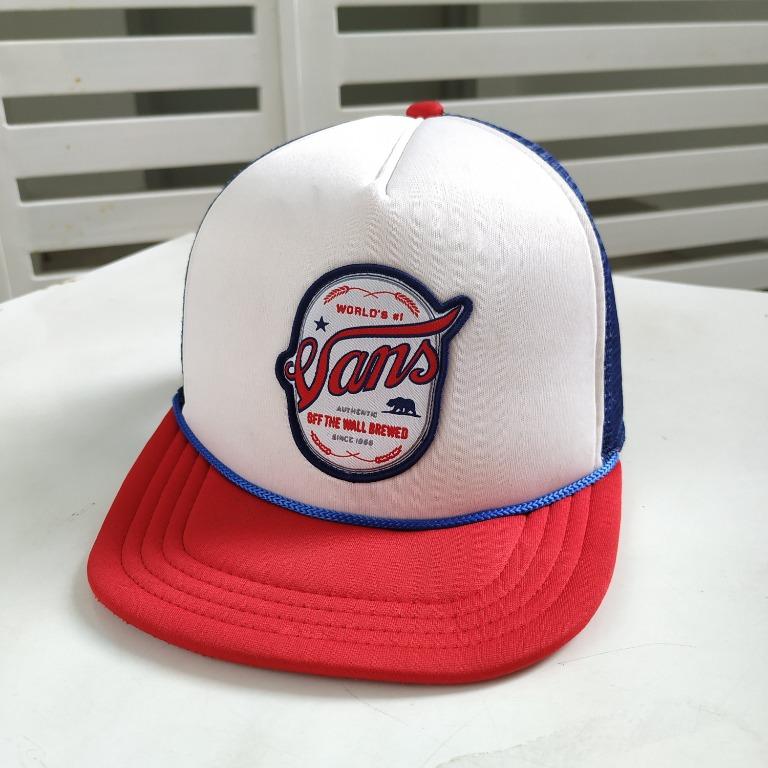 Vans cap cheap mens red