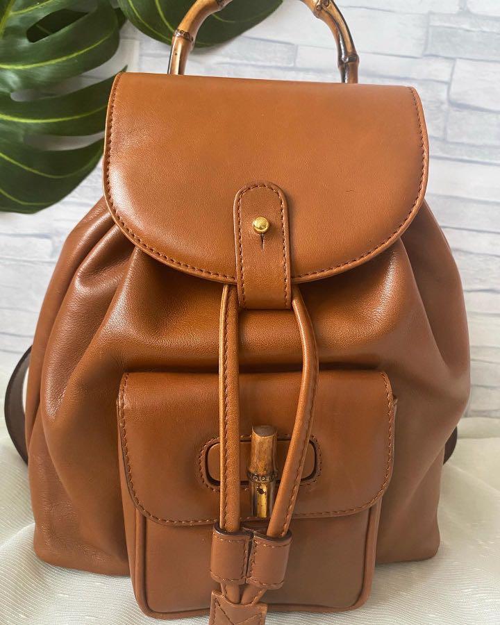gucci bamboo mini backpack