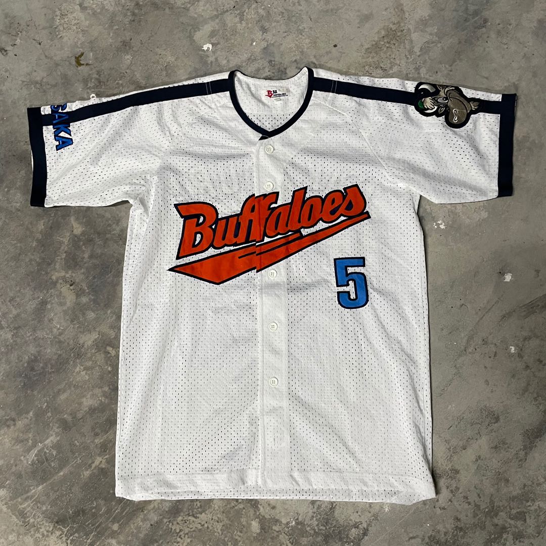 Vintage 1990s Distressed Tokorozawa Japanese Baseball Jersey