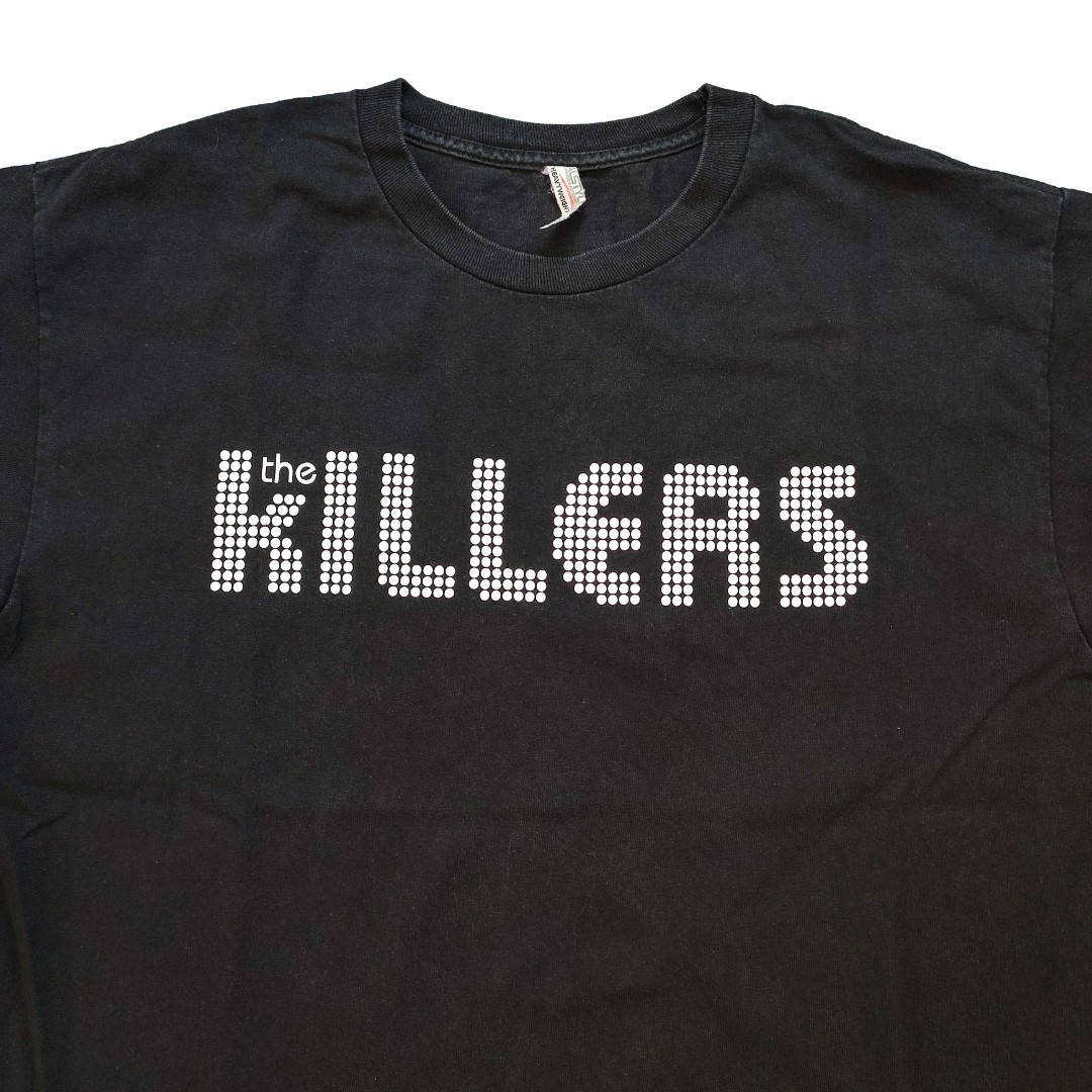 Vintage The Killers Band Shirt, Men's Fashion, Tops & Sets, Tshirts