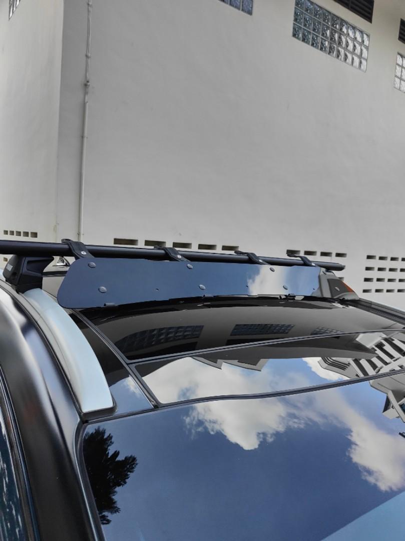 Wind Fairing/Deflector/Fender for Thule/Yakima Wingbar EVO Rooftop bars, Car Accessories