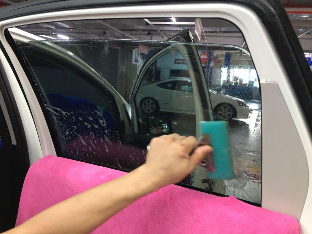 Window film install, Car Accessories, Car & Services on Carousell