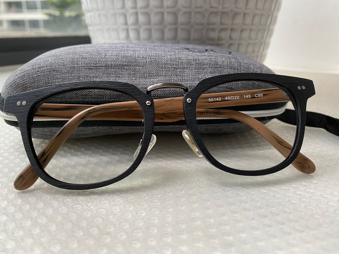 wooden prescription frames