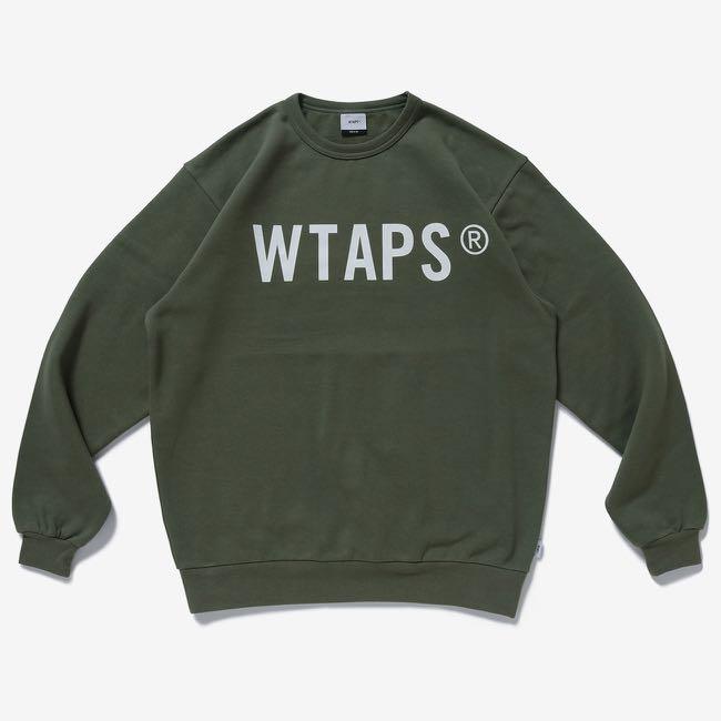 21AW SCREEN WTVUA CREWNECK SWEAT SAND