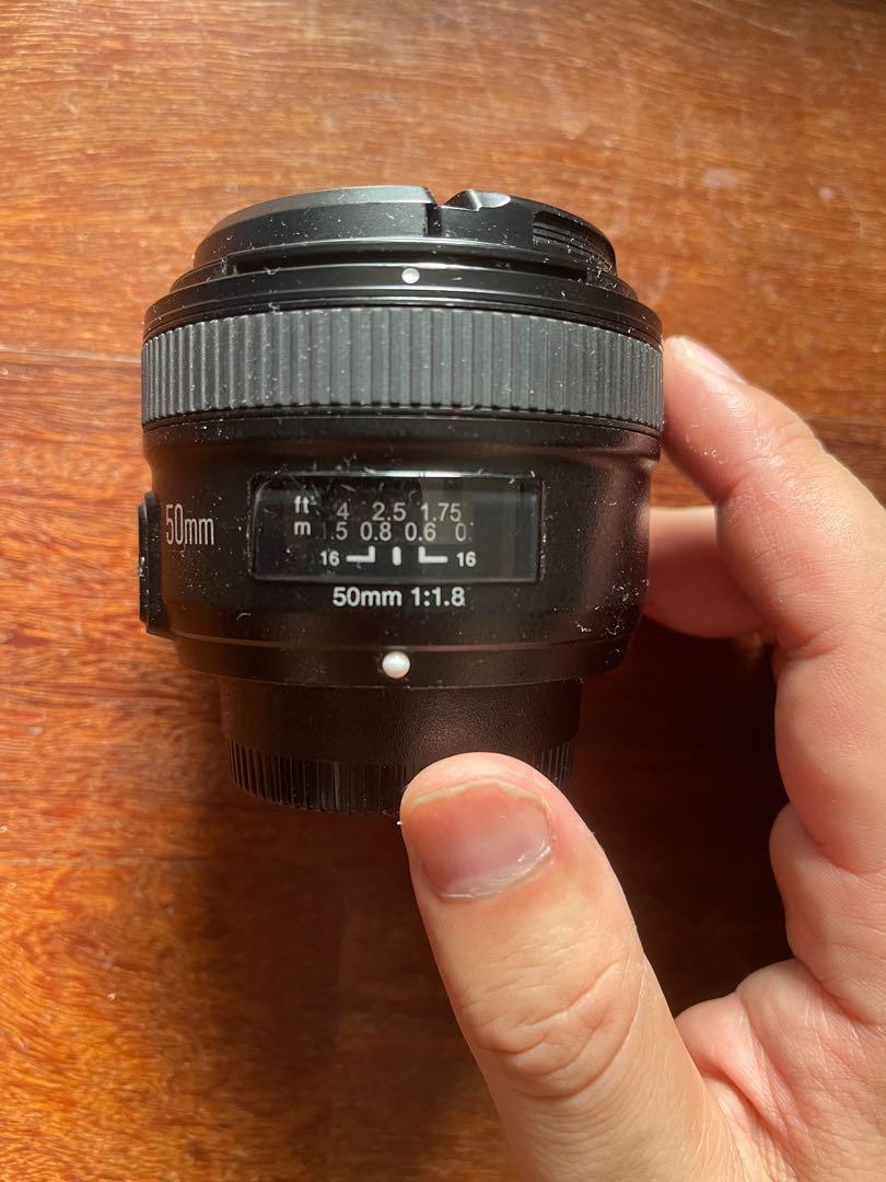 Lente yongnuo deals 50mm 1.8 nikon