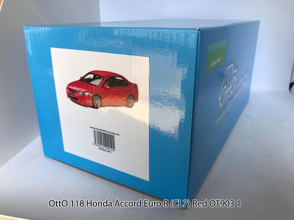 1482 OttO 1:18 Honda Accord Euro R (CL7) Red OT903, 興趣及遊戲, 玩具 & 遊戲類 ...