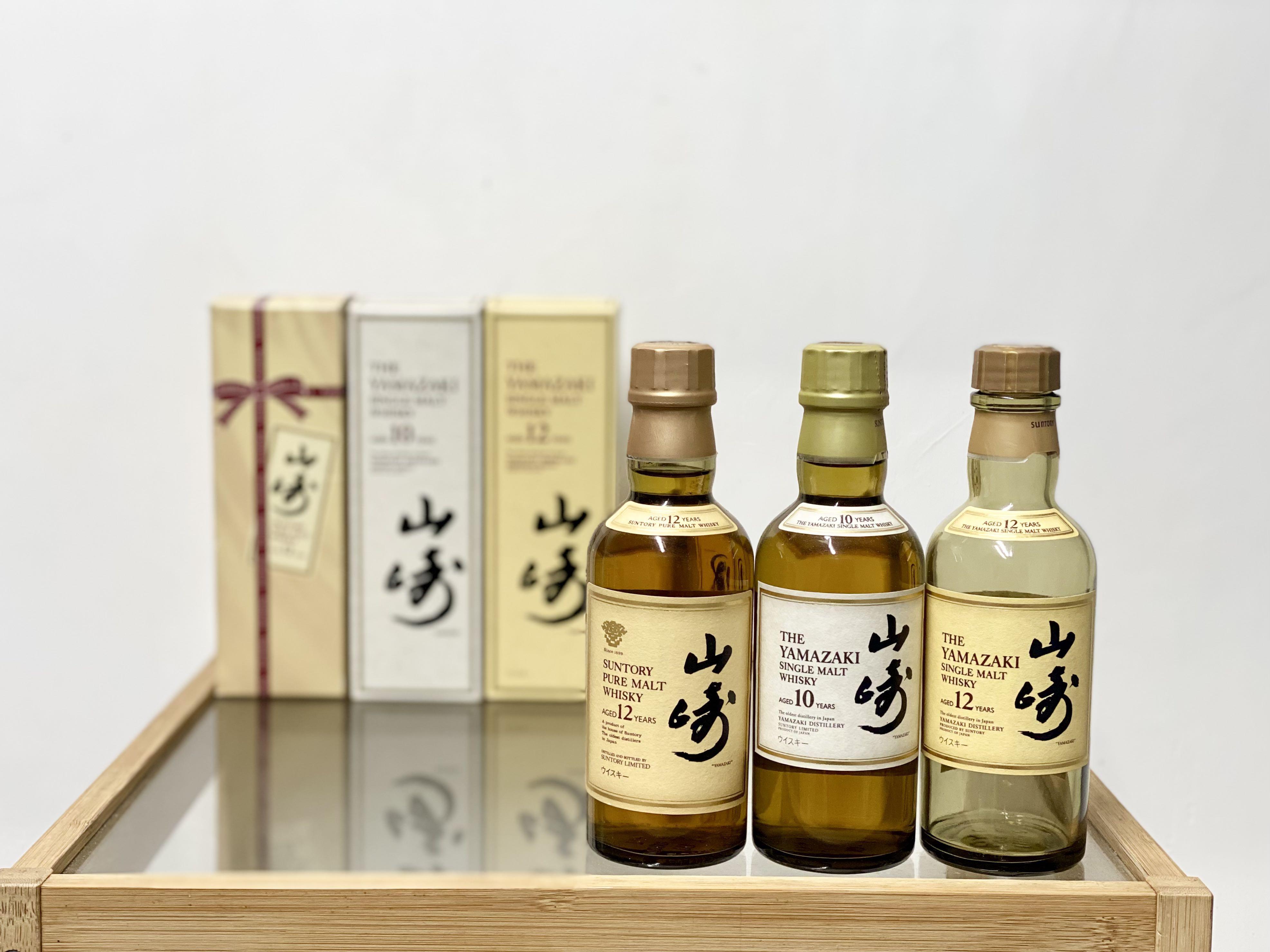 極罕有180ml) 山崎10年、山崎12年(Yamazaki Whisky), 嘢食& 嘢飲, 酒精