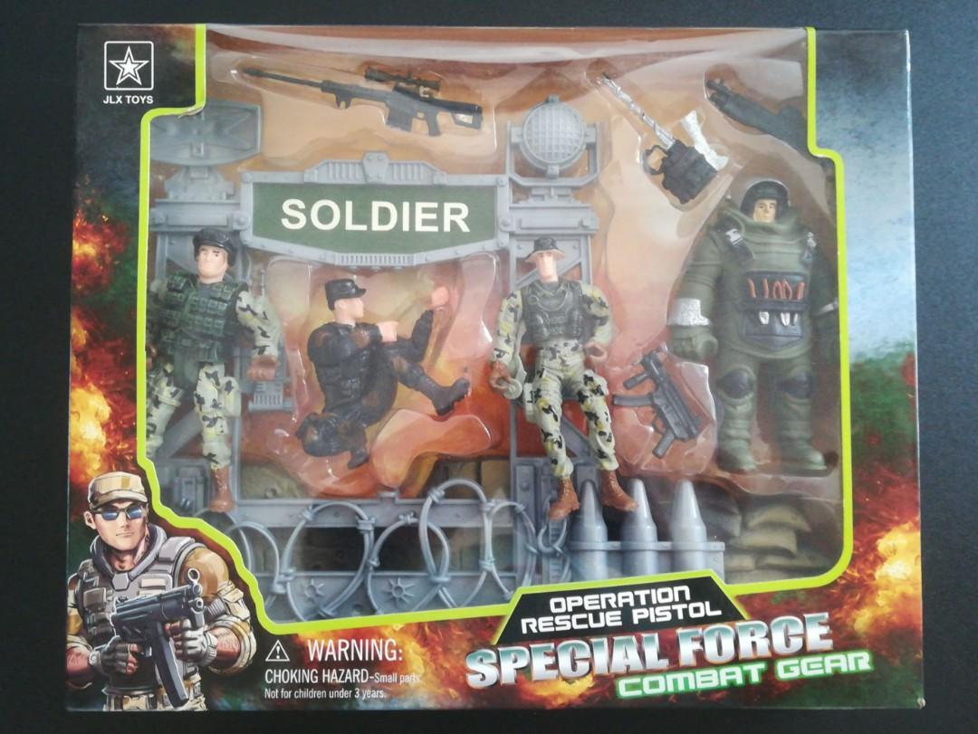 3.75 inch Army Action Figure Playset Chap Mei Lanard GI Joe Star