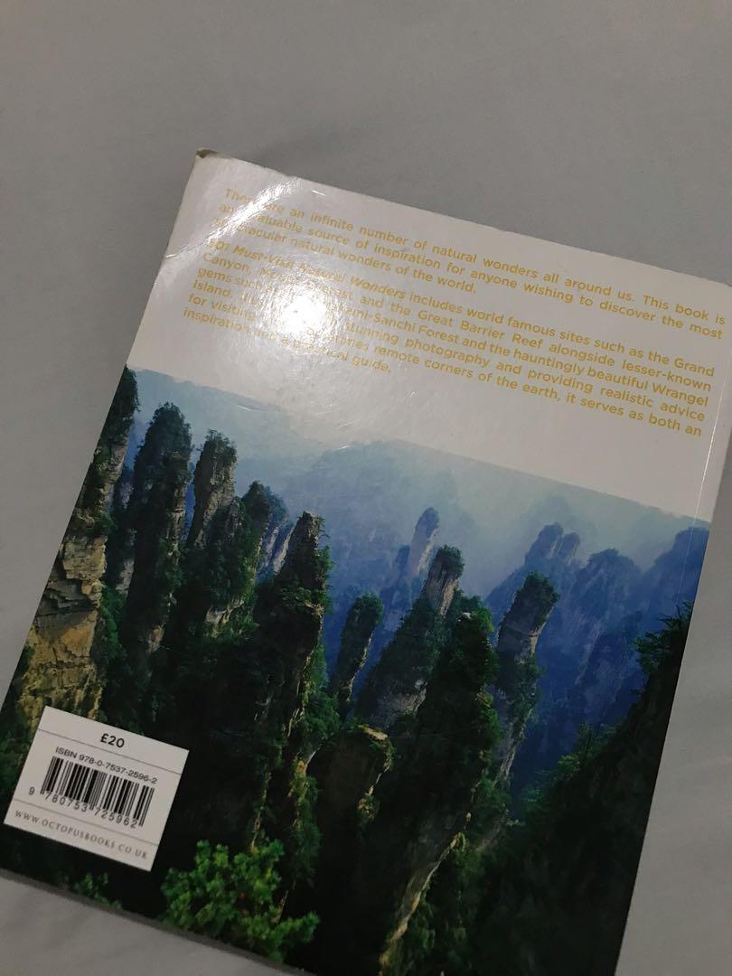 501 Must-Visit Natural Wonders (Category: Storybooks) located in Muntinlupa City. Submitted by regit_ (Listing ID 1142075004, Image 2). Description: Bought for 900 pesos, selling for 200 :) Good coffee table book! .
