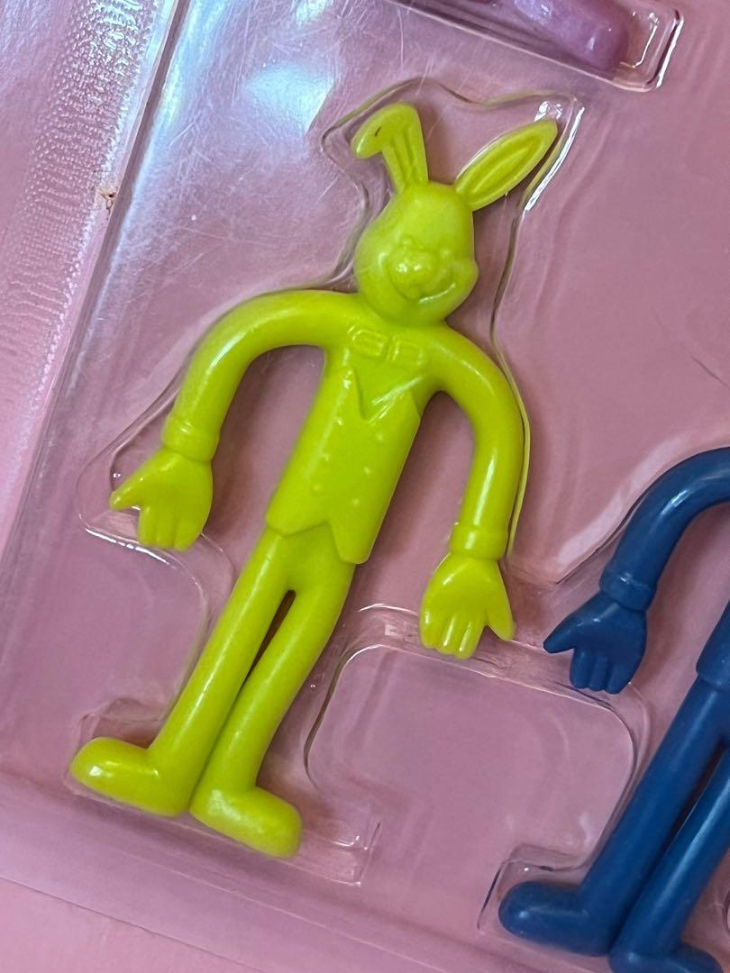 6pc. Stretchy Bunnies - Mini Toy Easter Party Favors, Hobbies & Toys ...