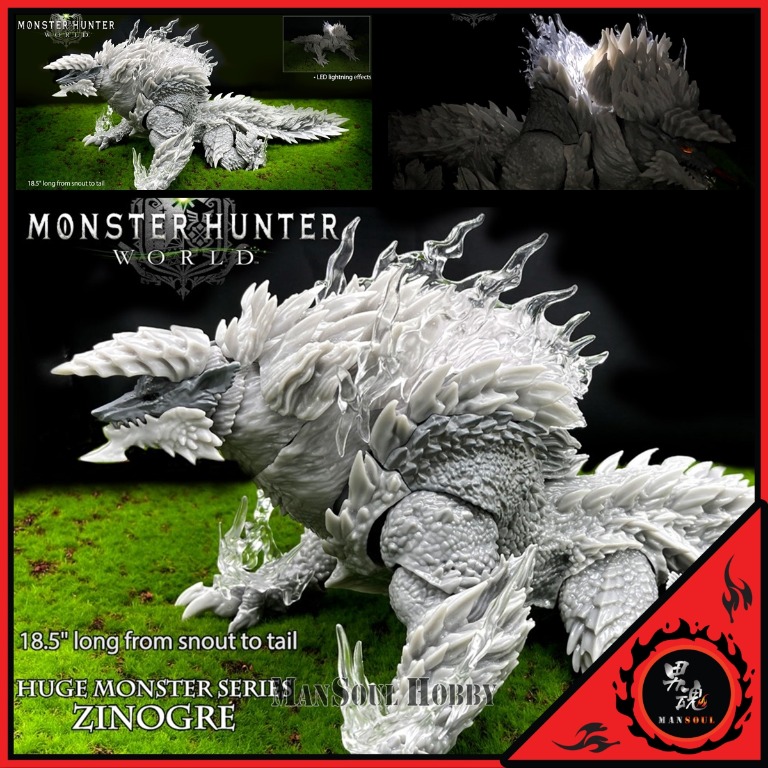 魔物獵人雷狼龍發光版Figure KitzConcept KC301 Monster Hunter