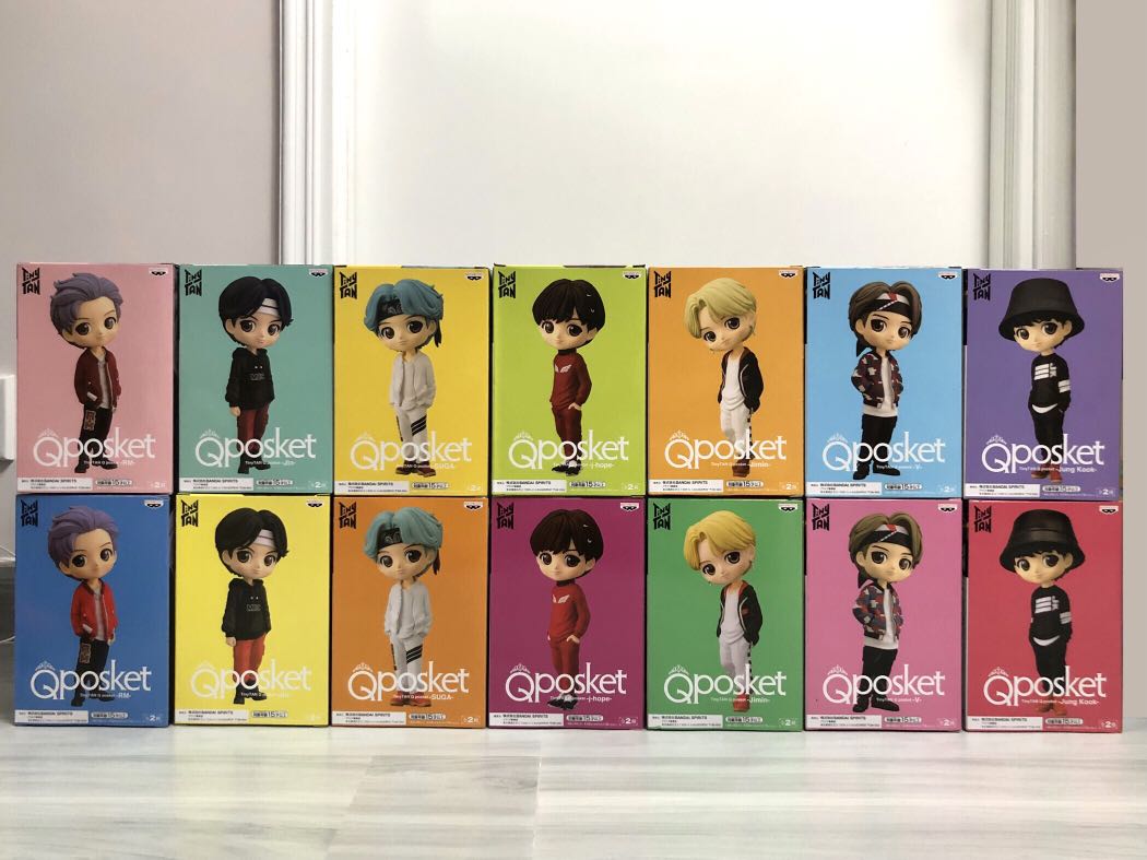 防弾少年団(BTS) - BTS　TinyTan　Qposket　Aカラー　6種セット 開封レビュー】BTS TinyTAN Q posket フィギュアの開封レビュー