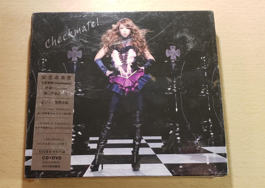 安室奈美惠Checkmate CD DVD 完封未拆8000款碟電影演唱會聽歌 CD VCD