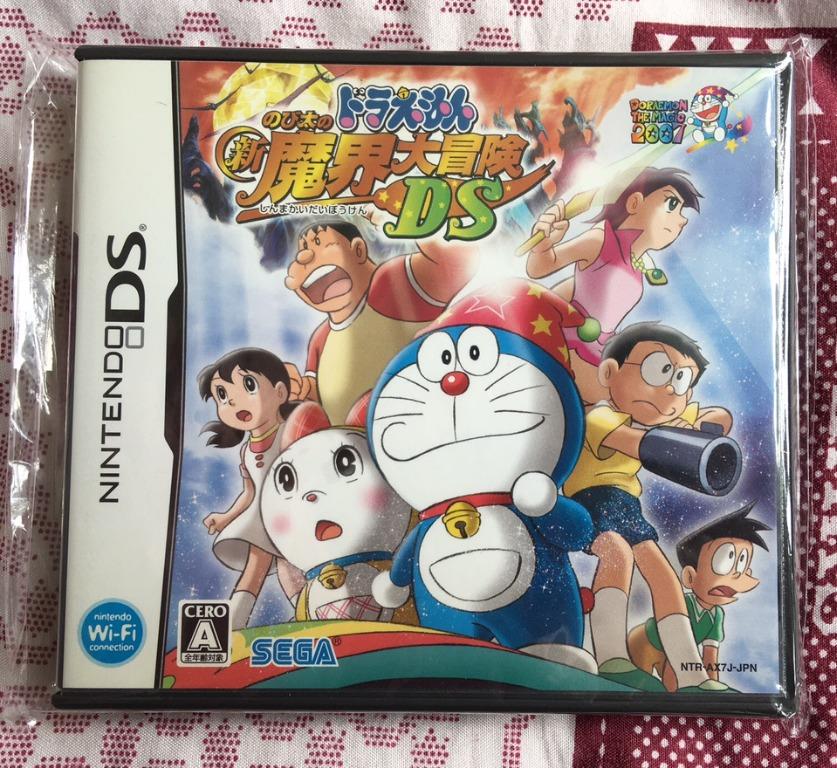 日版nds 叮噹doraemon 新魔界大冒險ds Sega 世嘉x 多啦a夢rpg 遊戲3ds 主機可玩 電子遊戲 電子遊戲 Nintendo 任天堂 Carousell