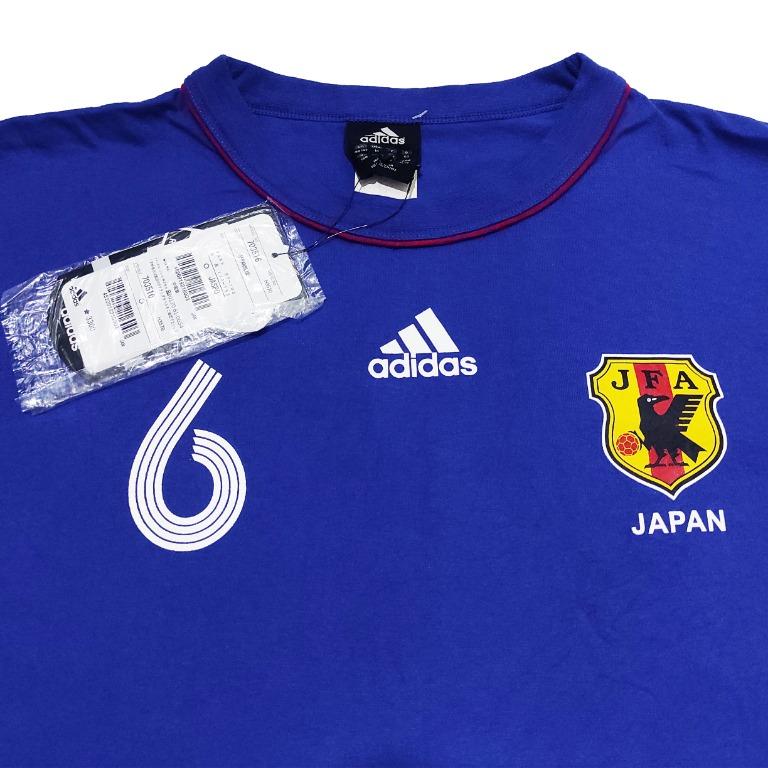 Adidas 1996 JFA Official Goods K. Nakata T-Shirt Size M