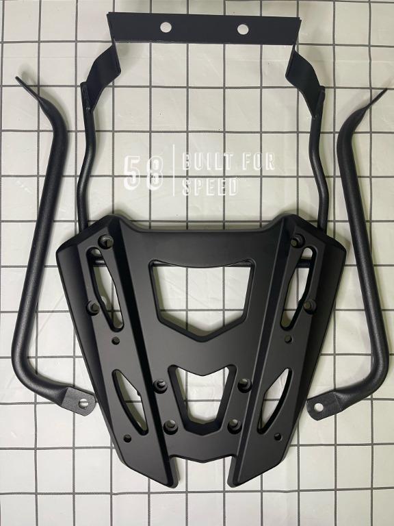VRX AEROX 155 V2 / NVX155 2021 Rear Box Rack / Rear Rack Top Box ...