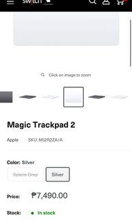 Apple Magic Trackpad 2 Silver - bought early 2021