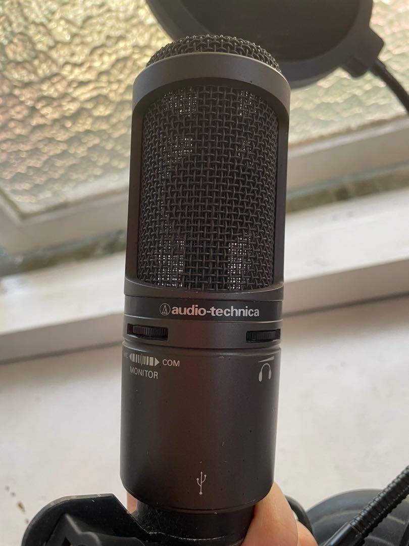 Audio Technica AT2020USB+ Cardioid Condenser USB Microphone, Audio,  Microphones on Carousell