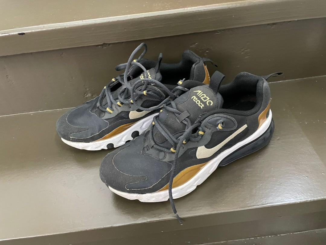 Auth Nike Kids TEEN Air Max 270 React sneakers Babies Kids