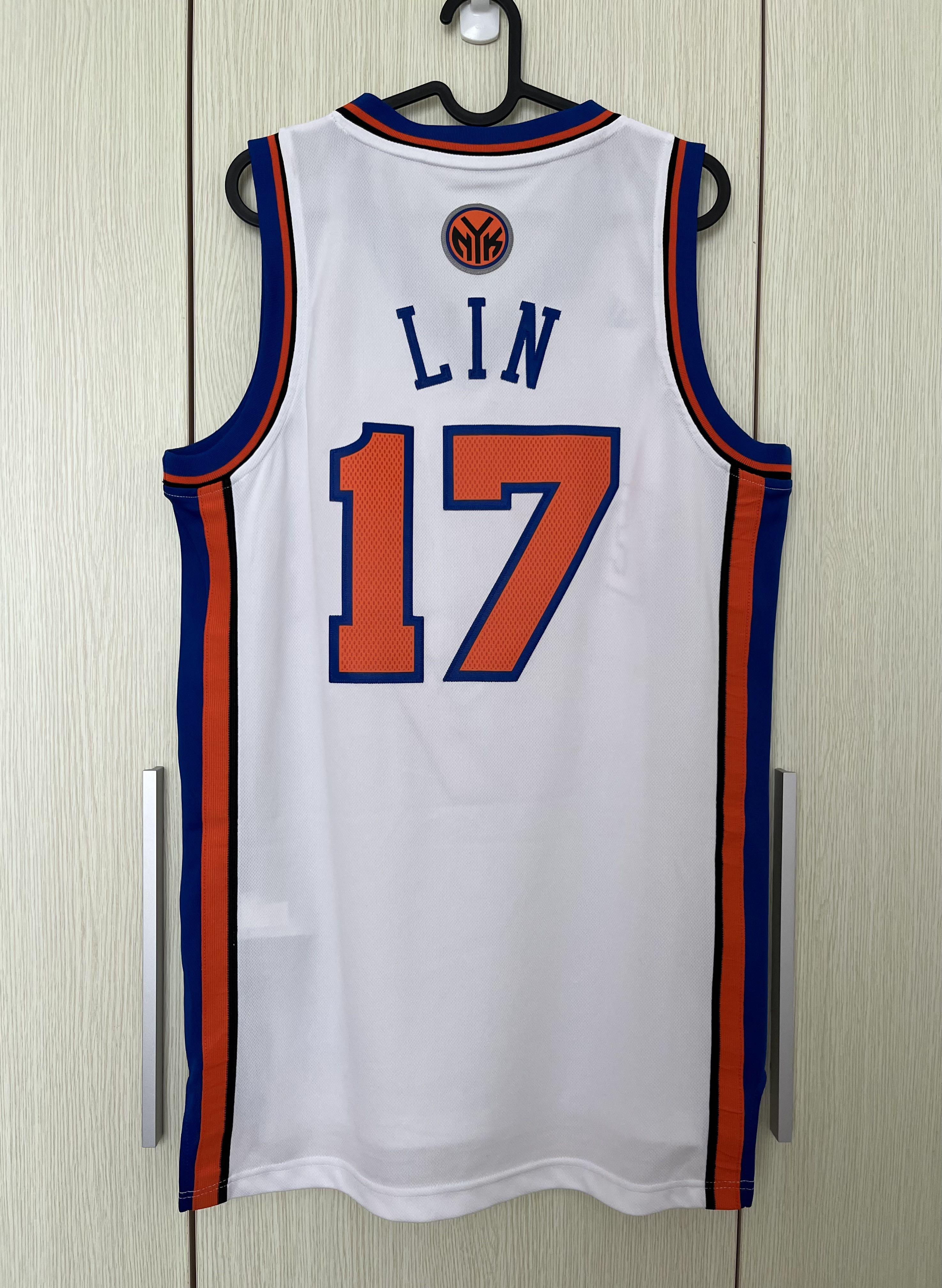 NBA Brooklyn Nets Basketball Jeremy Lin Rev 30 Jersey Size L Adidas Durant