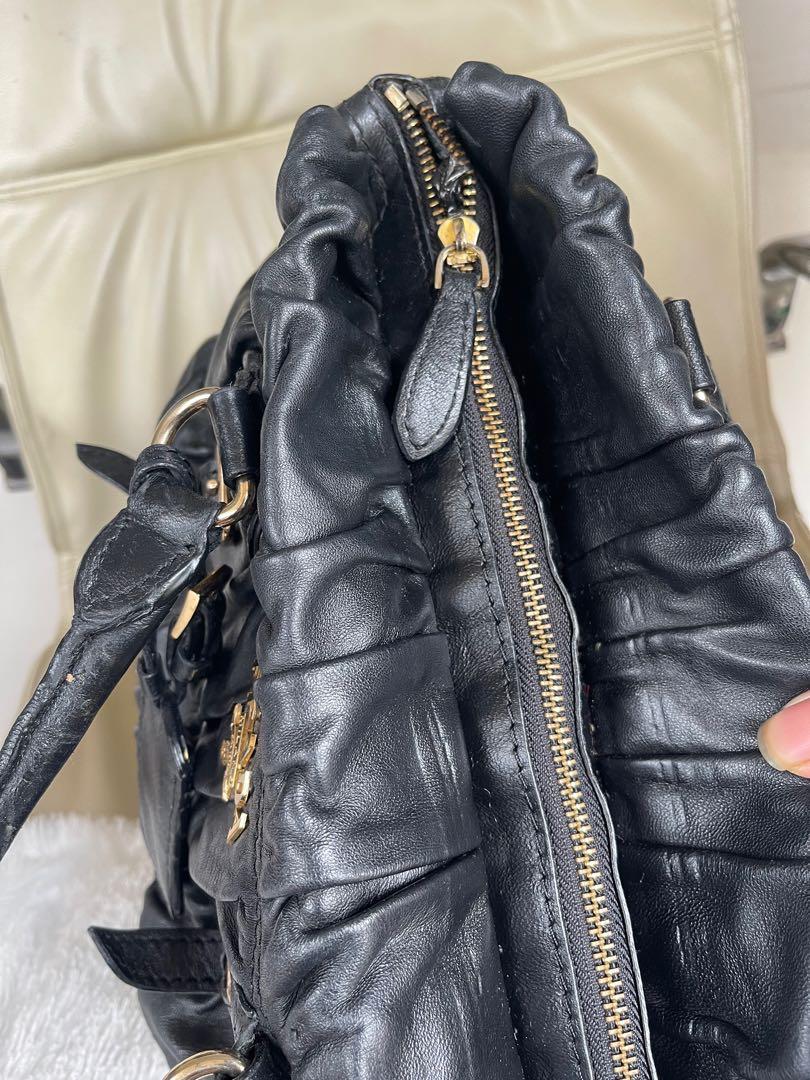Prada crinkle bag sales