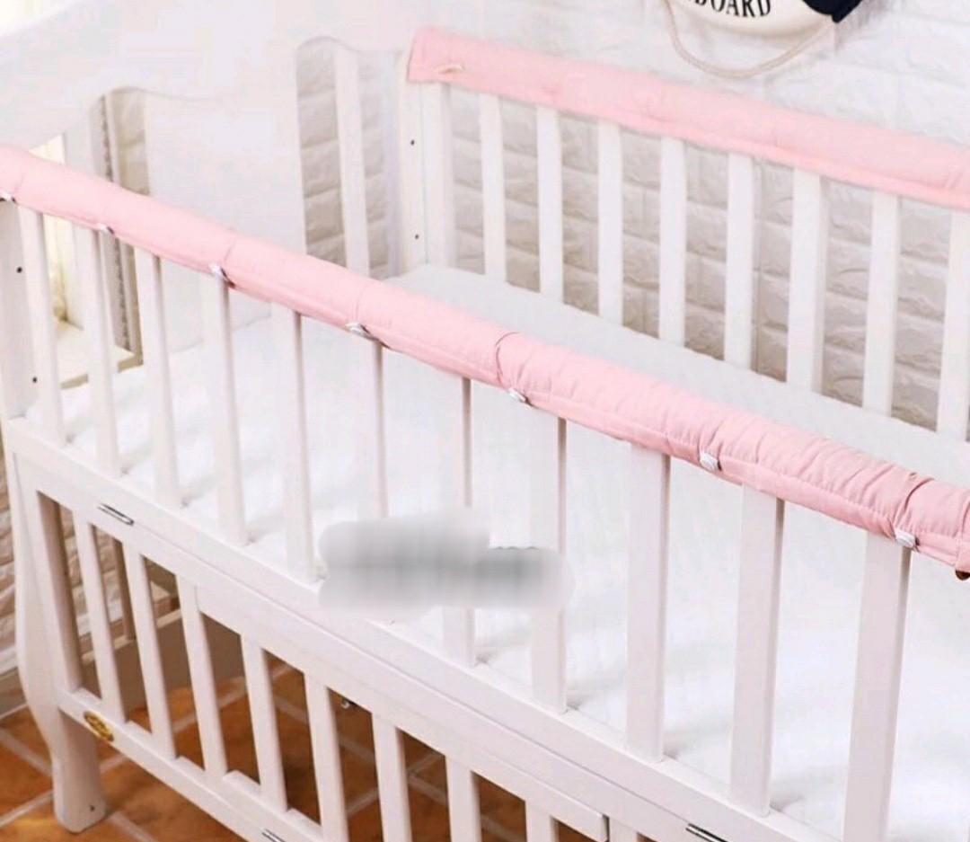 baby cot rail bumper, Babies & Kids, Baby Nursery & Kids Furniture